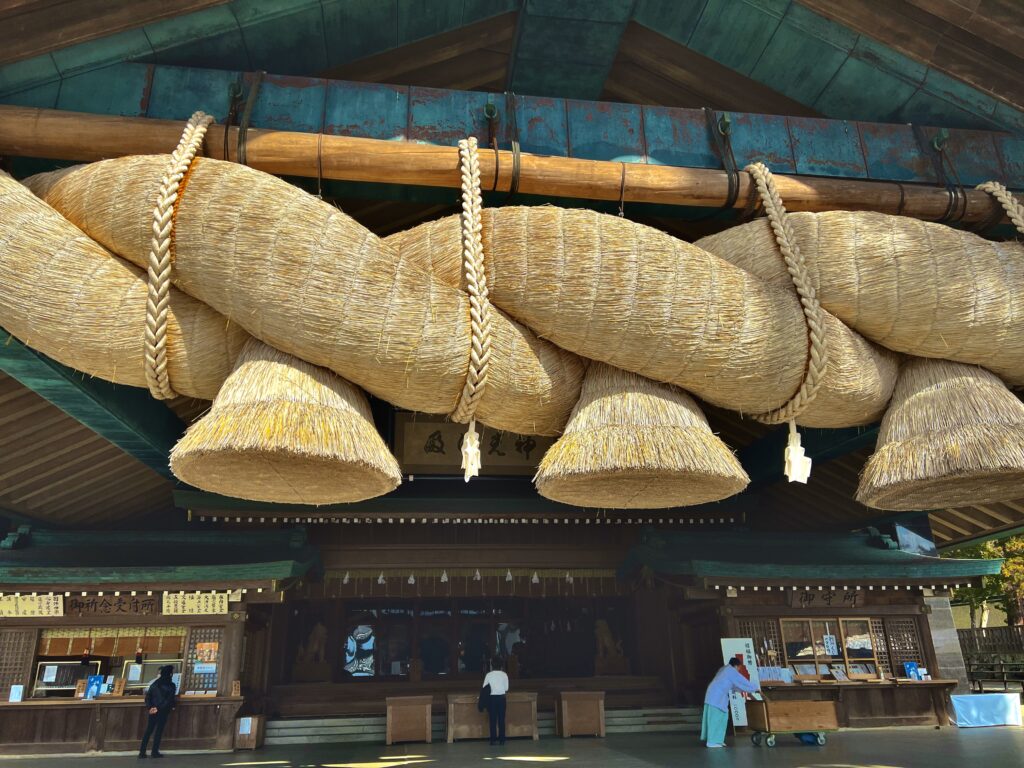 出雲大社　大しめ縄